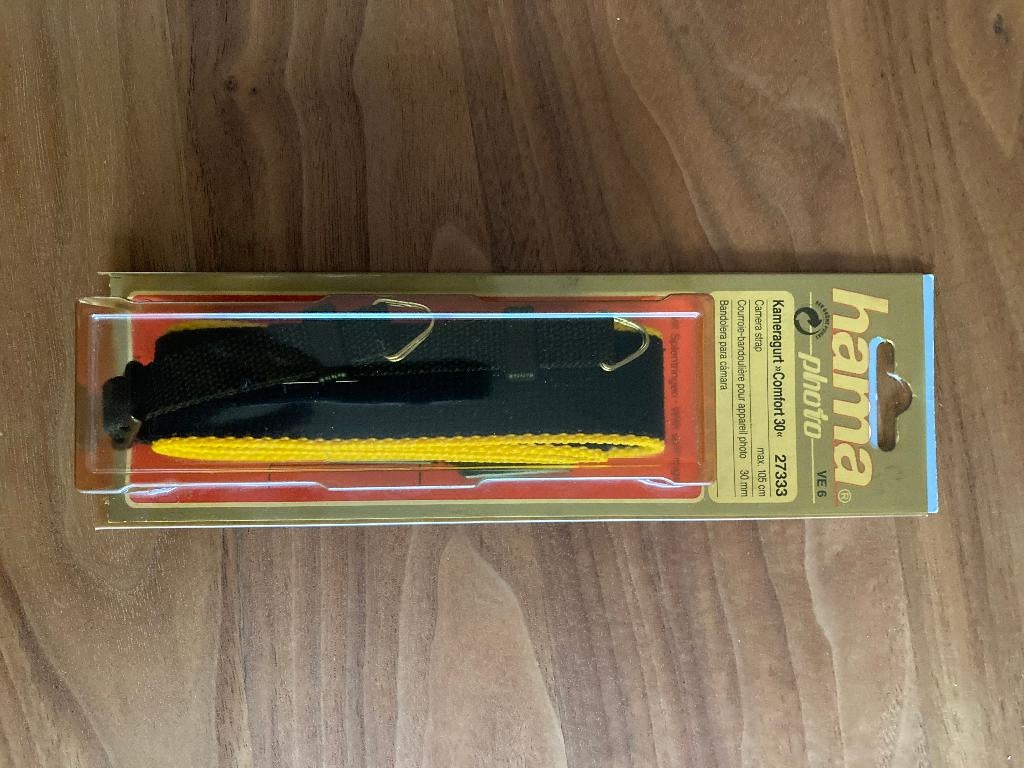 hama camera strap in verpakking, Ophalen of Verzenden, Nieuw, Overige typen, Overige merken