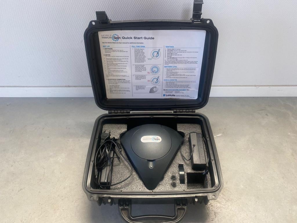 Professionele (zwembad-) watertester LaMotte WaterLink Spin, Ophalen, Zo goed als nieuw