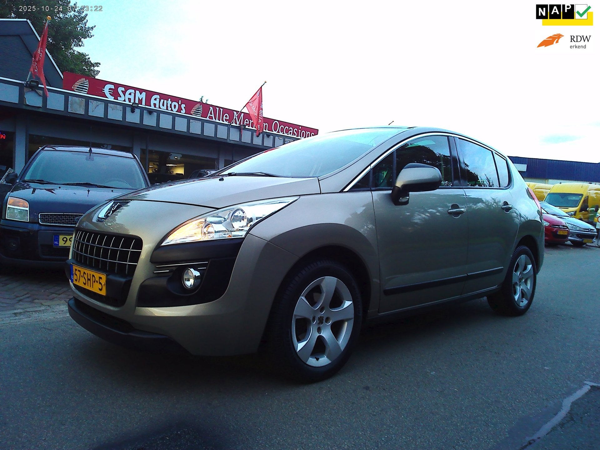 Peugeot 3008 1.6 VTi ST(NAVI APK 2027), Auto's, Voorwielaandrijving, Gebruikt, Verwarmde buitenspiegels, 4 cilinders