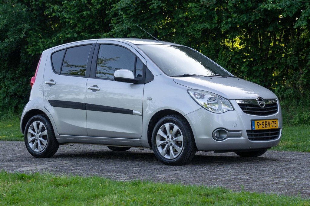 Opel Agila 1.0 Berlin 55.000 km + NAP NL-auto, Auto's, Opel, Euro 5, Stof, Gebruikt, 31 €/maand