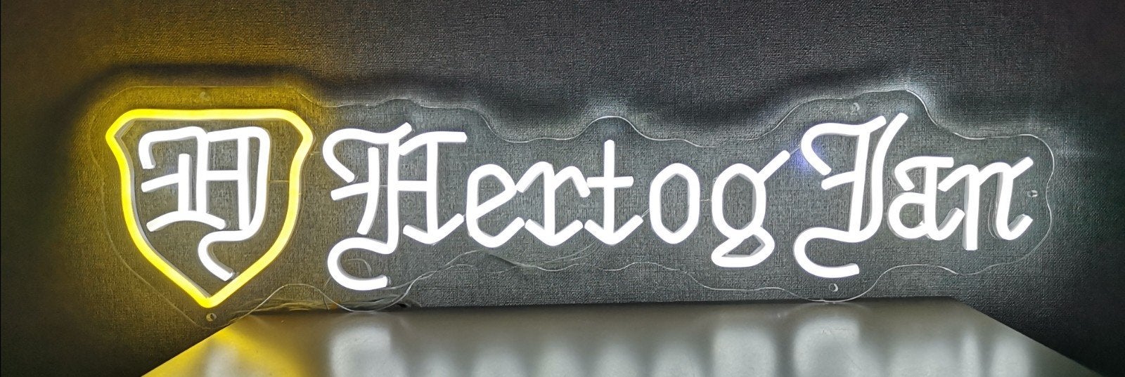 Supermooie HERTOG JAN led/neon verlichting, lichtbak, Verzamelen, Biermerken, Ophalen of Verzenden, Nieuw, Reclamebord, Plaat of Schild