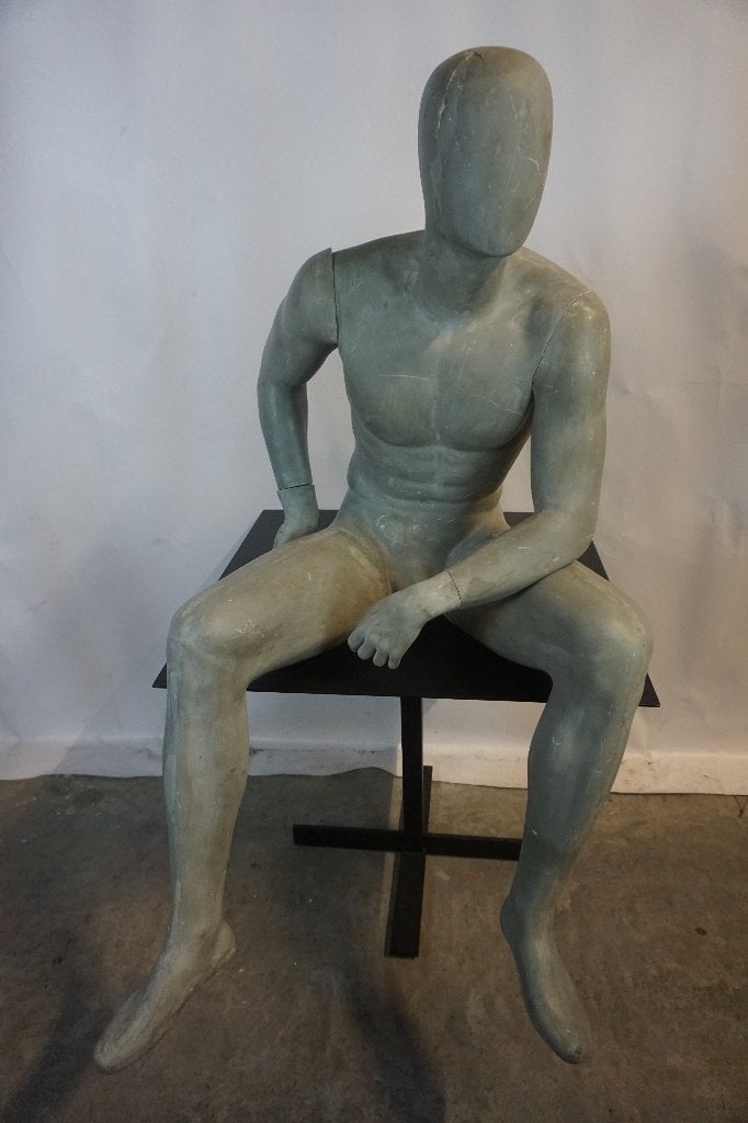 Hans Boodt paspop mannequin zittend, Ophalen, Gebruikt, Paspop