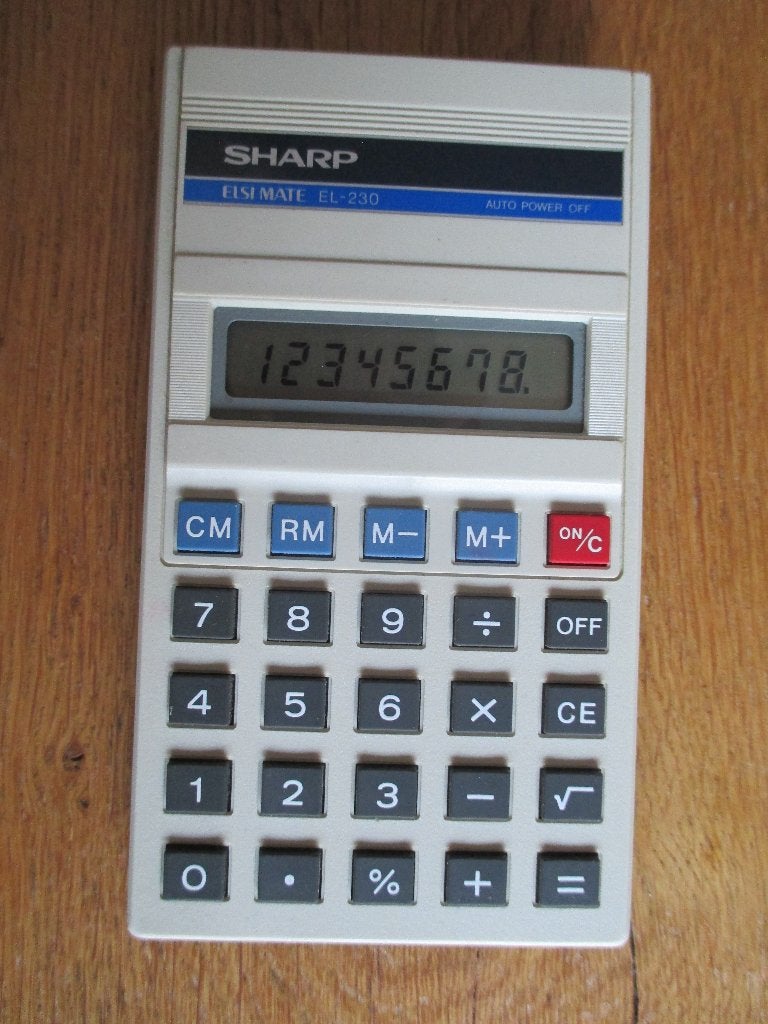 Calculator, Ophalen of Verzenden, Gebruikt