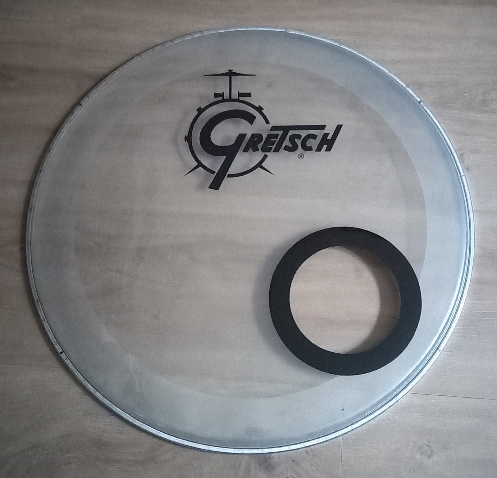 22" bassdrumvel Gretsch, Ophalen of Verzenden, Gebruikt, Drums of Percussie