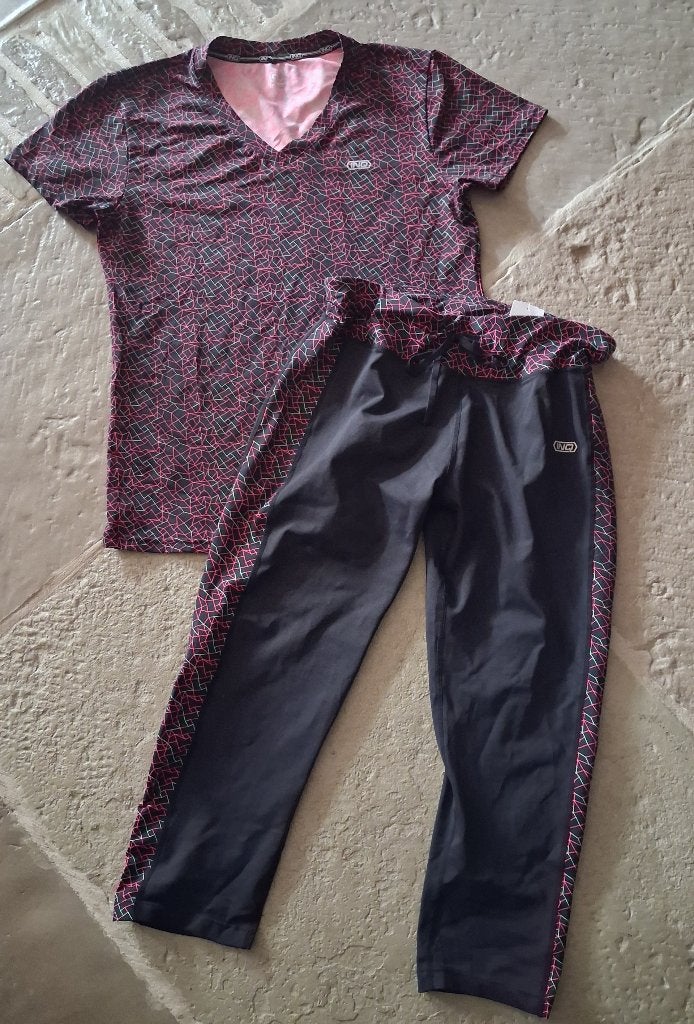 INQ Sportkleding Maat L, Kleding | Dames, INQ, Zwart, Maat 42/44 (L), Ophalen of Verzenden
