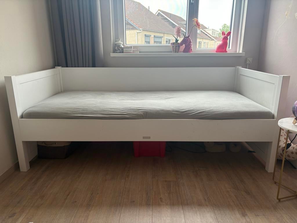 Bopita Bed Wit, Ophalen, Gebruikt, 90 cm, Eenpersoons