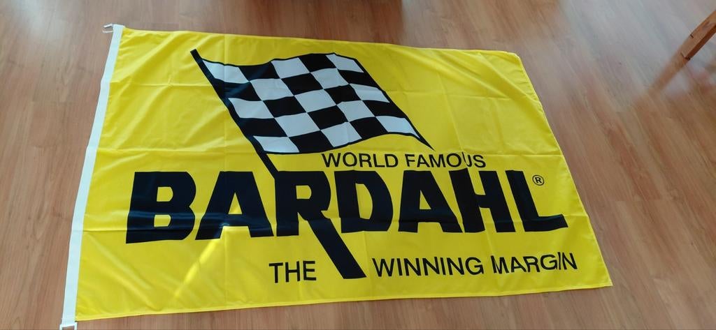 * Bardahl vlag 95 x 145cm, Ophalen of Verzenden