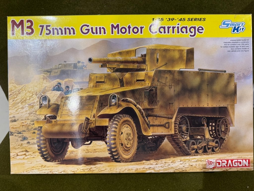 Dragon 1/35 6467 U.S. M3 75mm Gun Motor Carriage, Overige merken, Tank, Verzenden, 1:32 tot 1:50