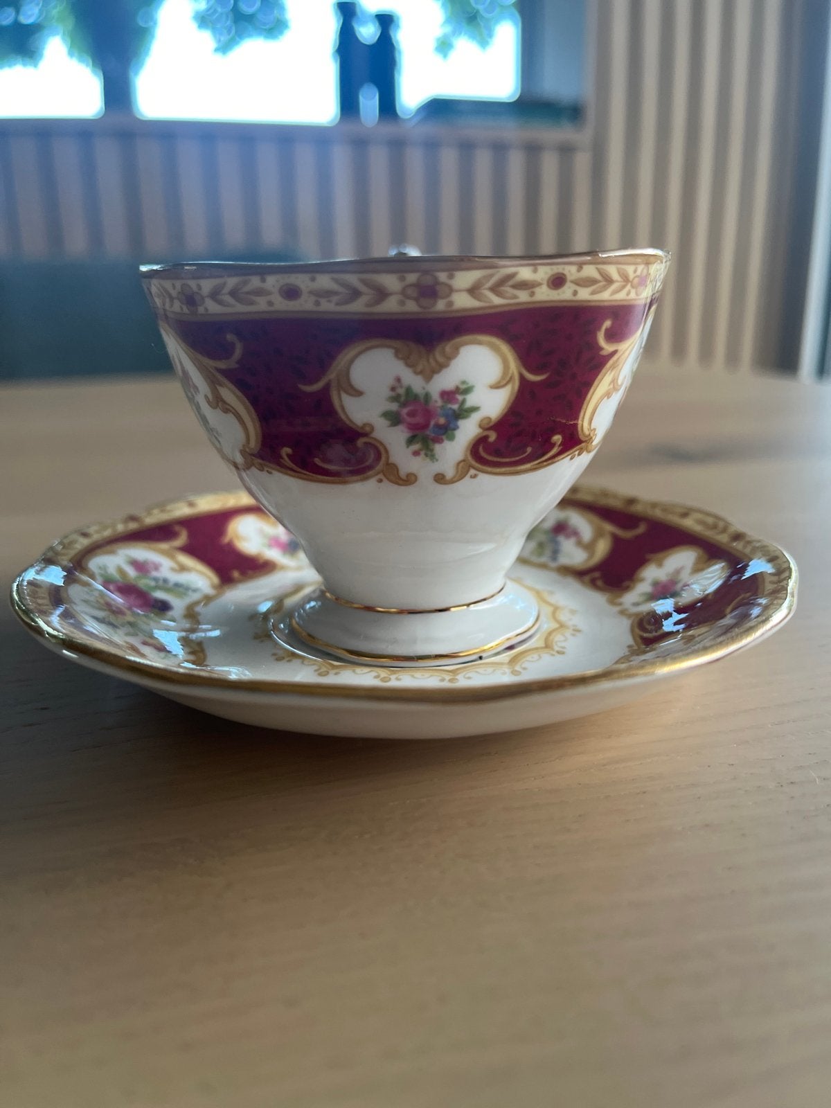 Royal Albert Lady Hamilton Theekop en Schotel, Ophalen
