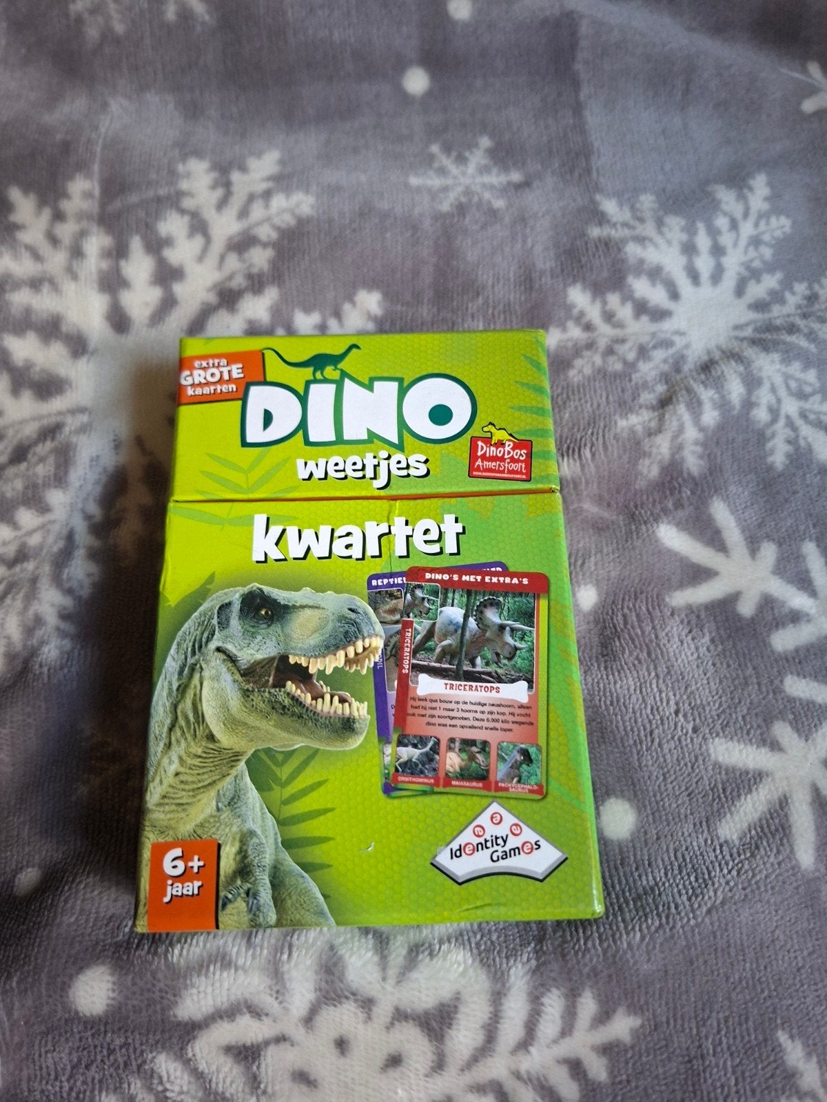 Dino Weetjes Kwartet, Verzamelen, Speelkaarten, Jokers en Kwartetten, Ophalen, Zo goed als nieuw, Kwartet(ten)