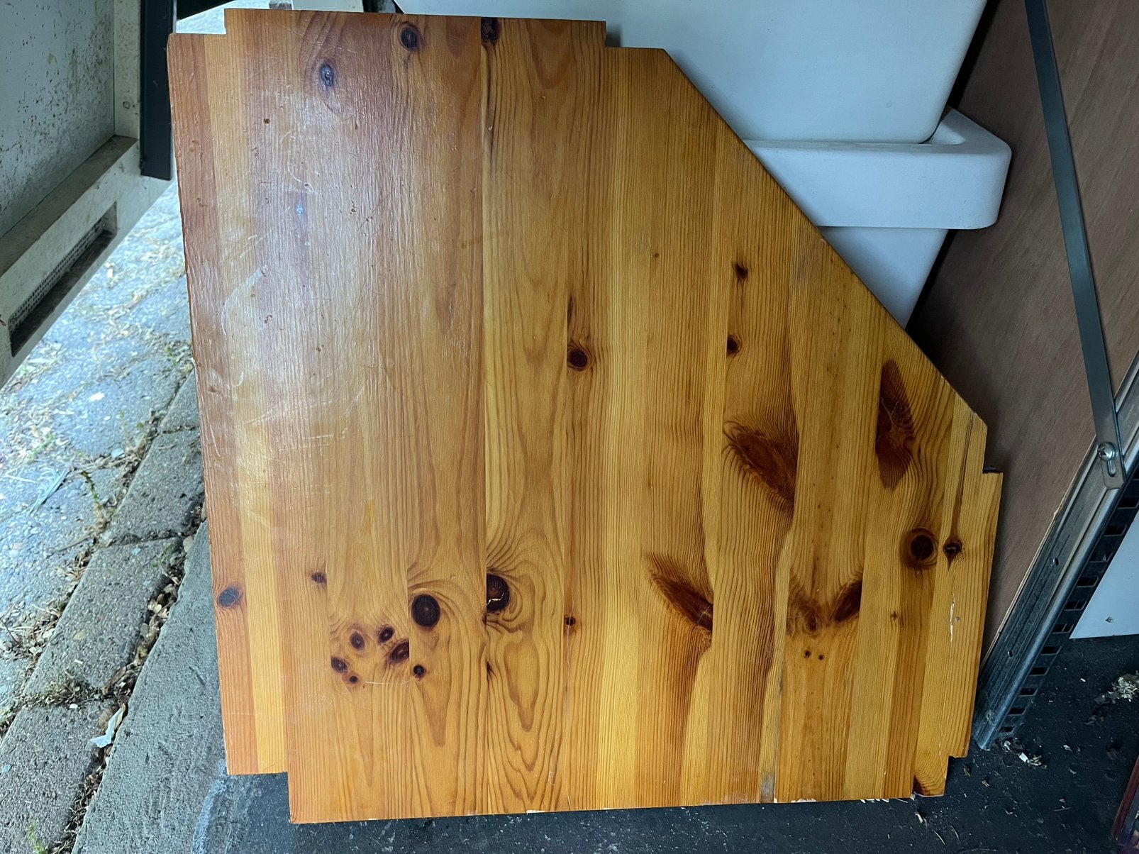 IKEA IVAR hoekplanken, planken en zijpanelen, Ophalen, Gebruikt