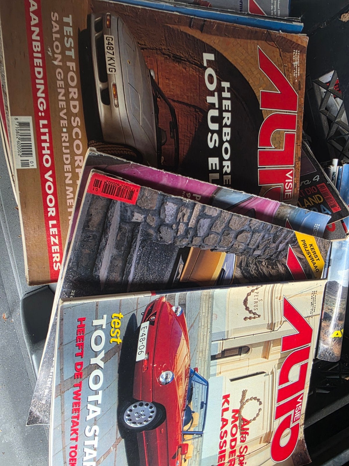 Grote collectie (ca 400) autotijdschriften uit jaren 80 en 9, Ophalen, Gelezen, Algemeen