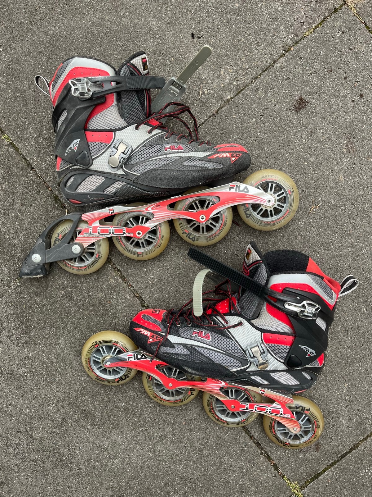 Fila Skeelers Maat 43, Sport en Fitness, Skeelers, Ophalen, Gebruikt, Overige typen