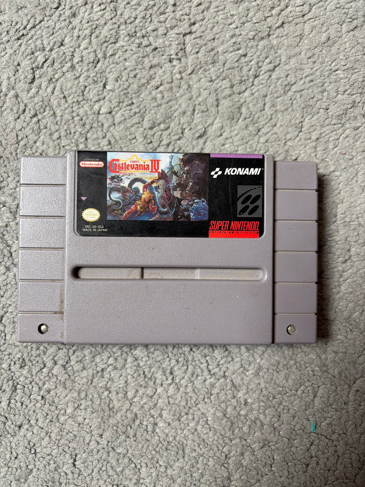 Super Castlevania IV SNES - Klassieke Actie-Avontuur, Avontuur en Actie, Gebruikt, 1 speler, Ophalen of Verzenden