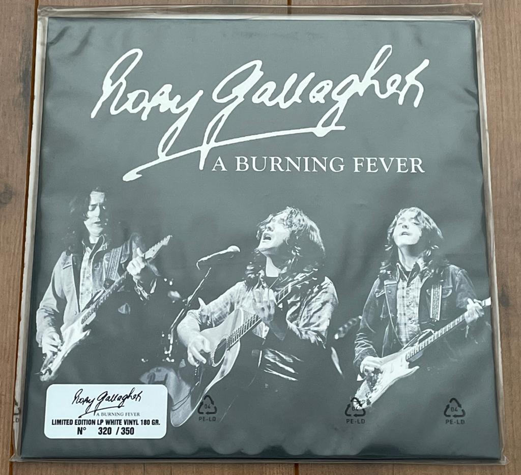 Rory Gallagher - A Burning Fever lp / Ltd to 350, colored, 1980 - 1989, Ophalen of Verzenden, 12 inch, Nieuw in verpakking