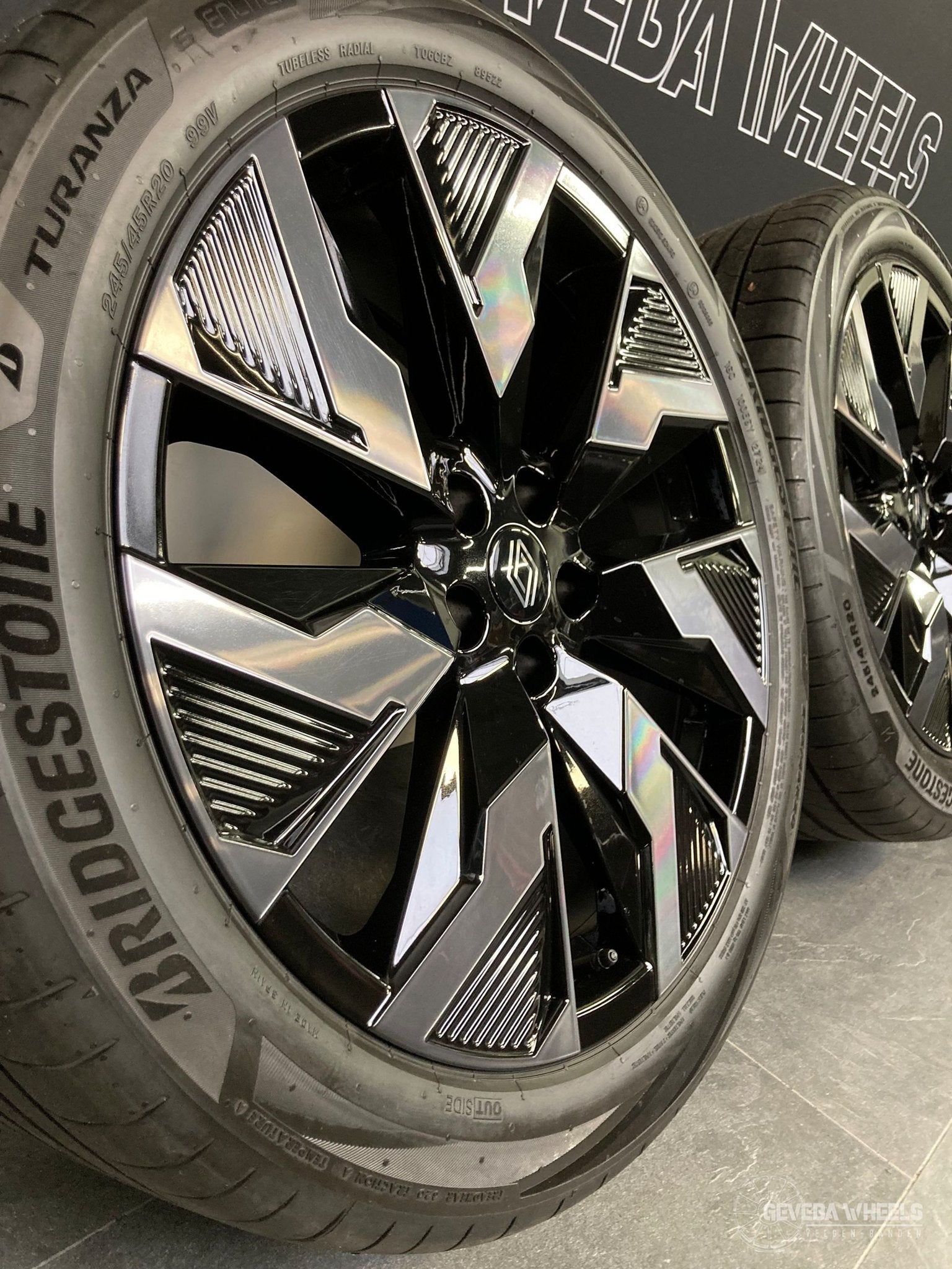 20” originele Renault Rafale velgen + banden 5x114.3 4030057, -, -, Banden en Velgen, Ophalen of Verzenden