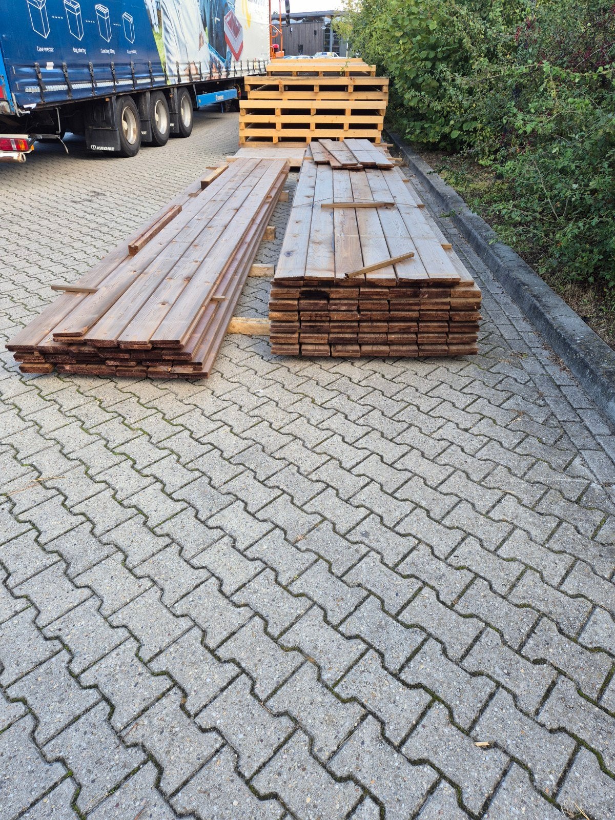 Nieuwe gewaxte houten gevelbekleding, Geïmpregneerd, Minder dan 25 mm, Nieuw, Ophalen of Verzenden