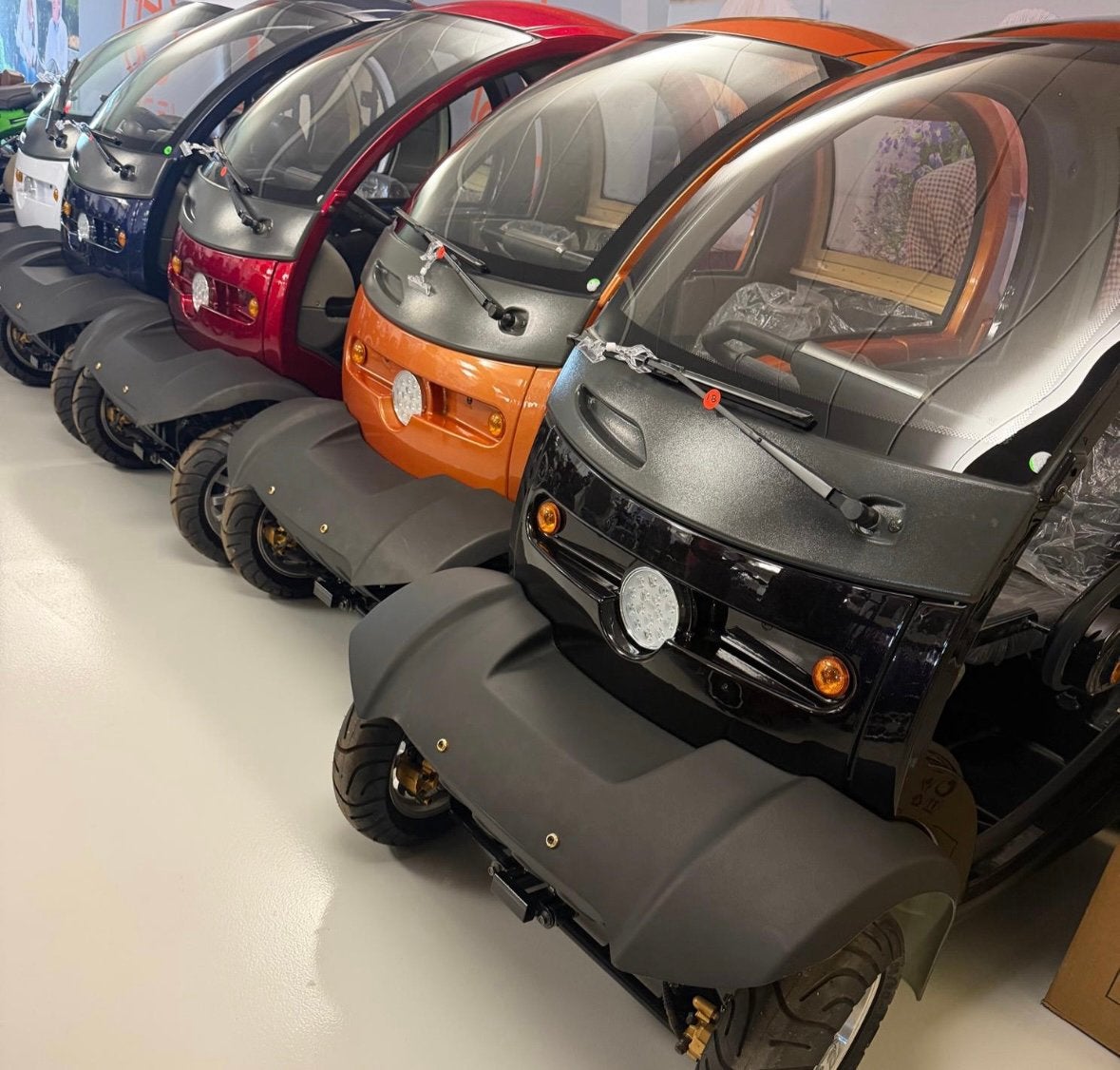 Splinternieuwe overdekte scootmobielen rijbewijs vrij, Ophalen of Verzenden, Nieuw, 46 km of meer, 16 km/u of meer