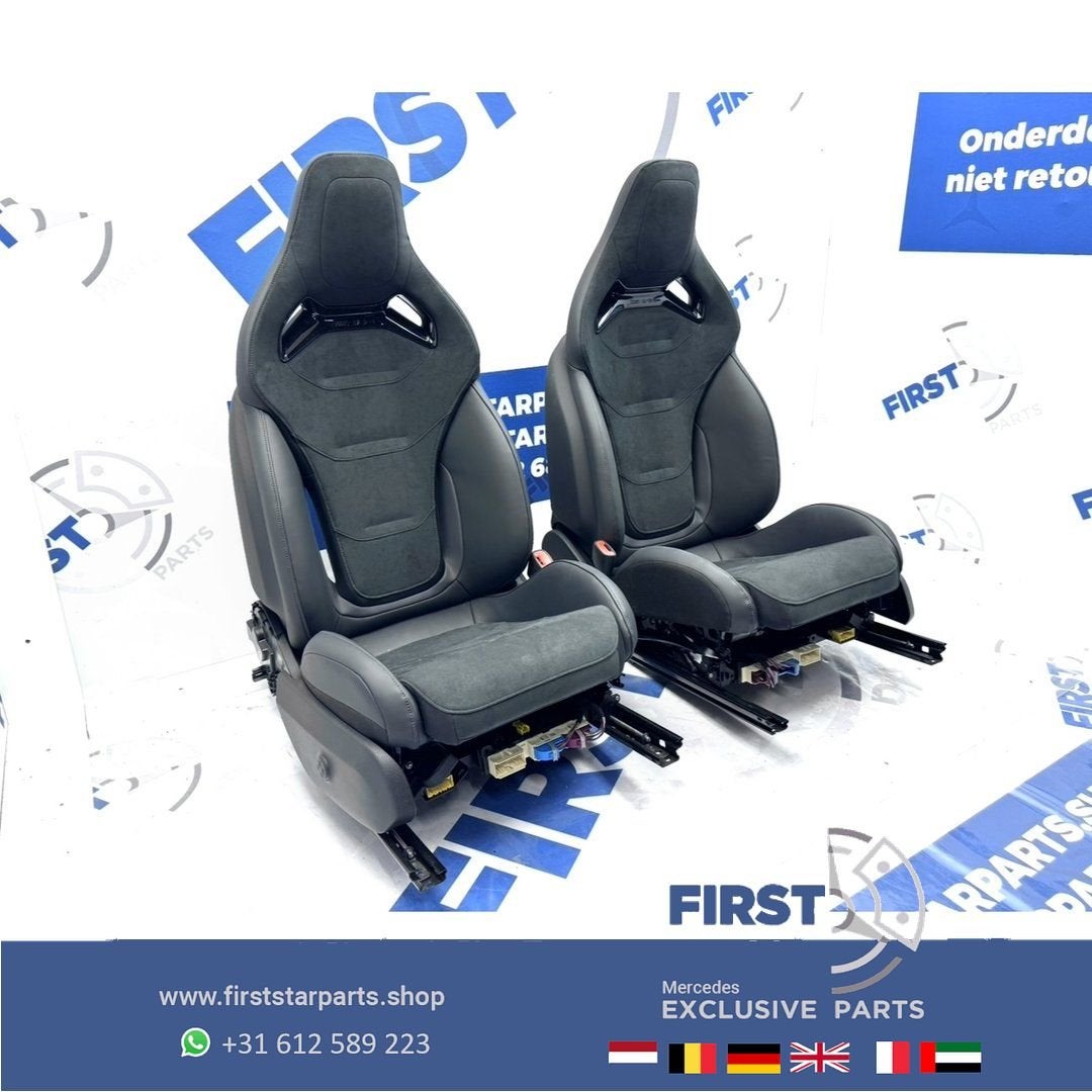 W206 S206 C63s AMG Recaro KUIP STOELEN SET C63 E PERFORMANCE, Auto-onderdelen, Gebruikt, -, Ophalen of Verzenden, -