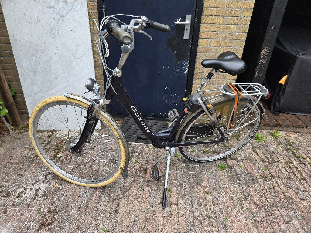 Gazelle damesfiets - alles werkt, voorlamp zit alleen los, Ophalen, Gebruikt, Velgrem, Versnellingen
