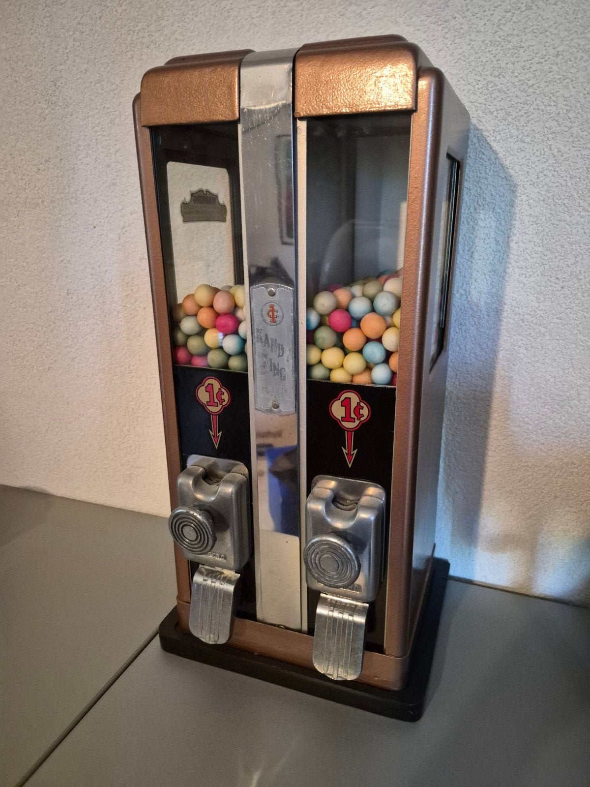 Kandy King Kauwgomballen Automaat uit 1940 - Mooie Staat, Ophalen of Verzenden, Gebruikt