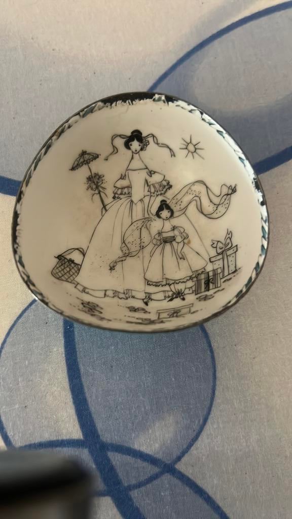 Oud echt japans bakje, Antiek en Kunst, Curiosa en Brocante, Ophalen of Verzenden