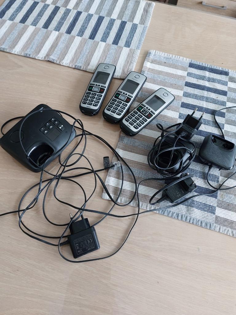 Giga set met antwoord apparaat, Ophalen of Verzenden, 2 handsets