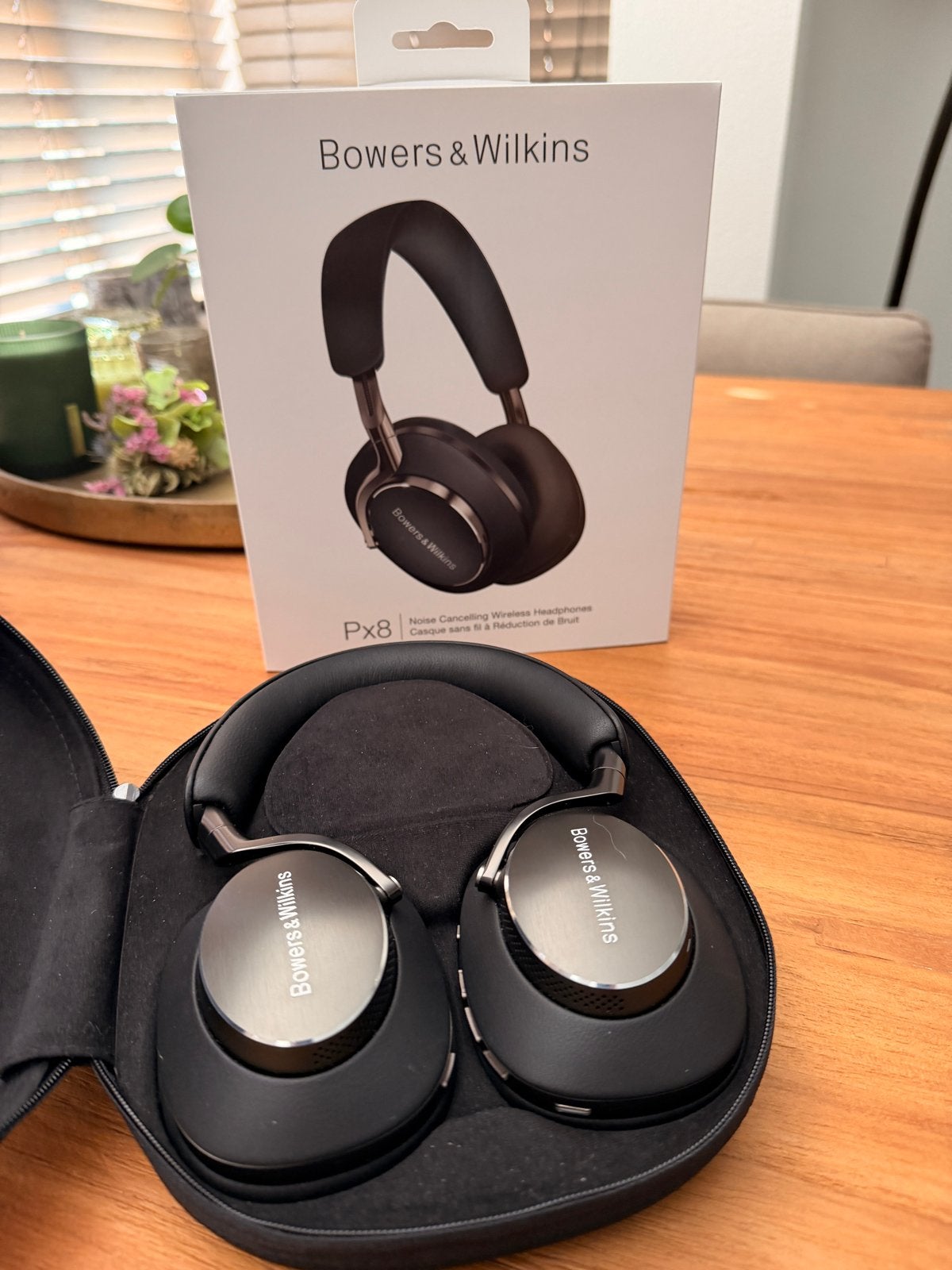 Bowers & Wilkins Px8 Noise Cancelling Koptelefoon Zwart, Bluetooth, Ophalen of Verzenden, Zo goed als nieuw, Over-ear