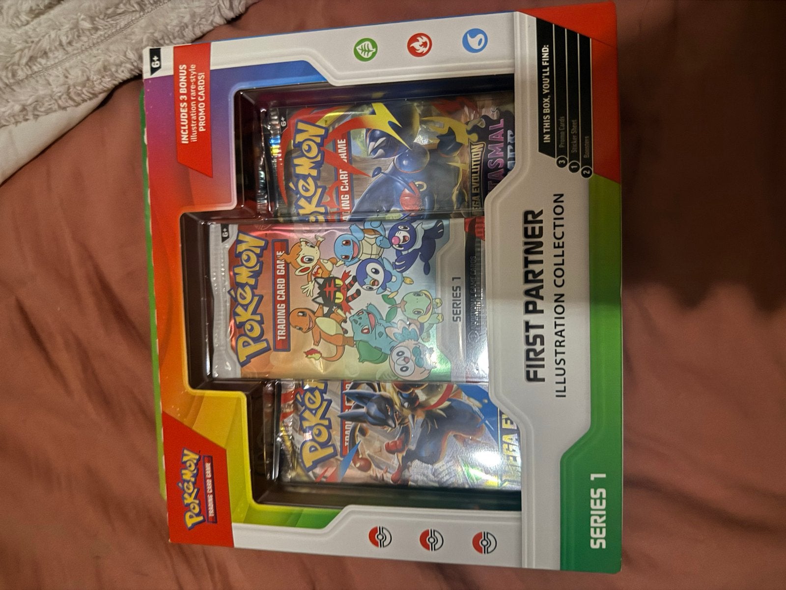 Pokémon First Partner Illustratie Collectie Serie 1, Ophalen of Verzenden, Nieuw, Overige typen