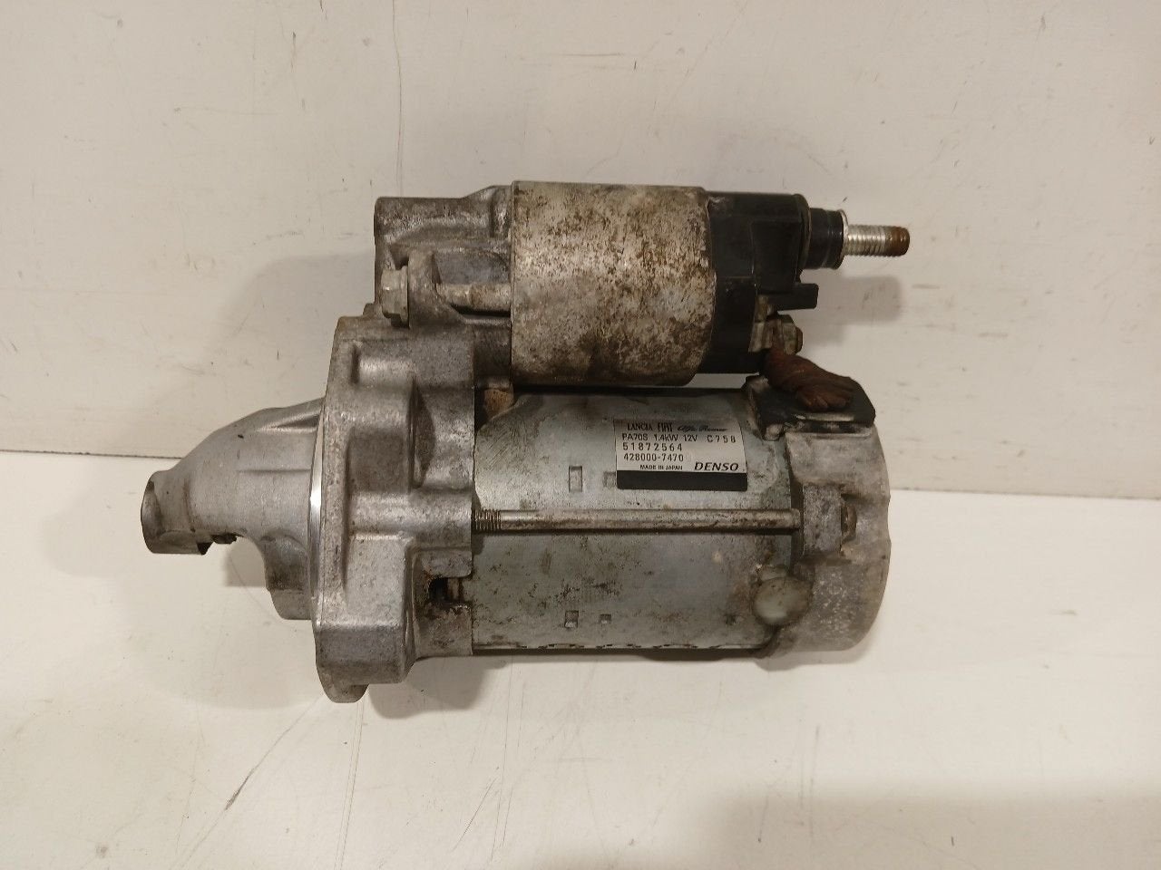 Startmotor Fiat Panda, Onderdelen@venauto.nl, Van der Ven Autorecycling B.V., Gebruikt, Ettenseweg 76, 4706 PB Roosendaal, The Netherlands