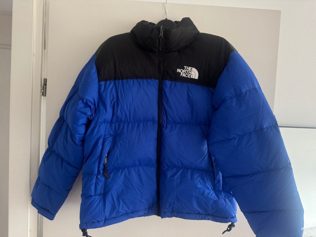 The North Face Nuptse 1996 donsjas blauw maat M, Kleding | Heren, Ophalen of Verzenden, Zo goed als nieuw, The North Face, Maat 48/50 (M)