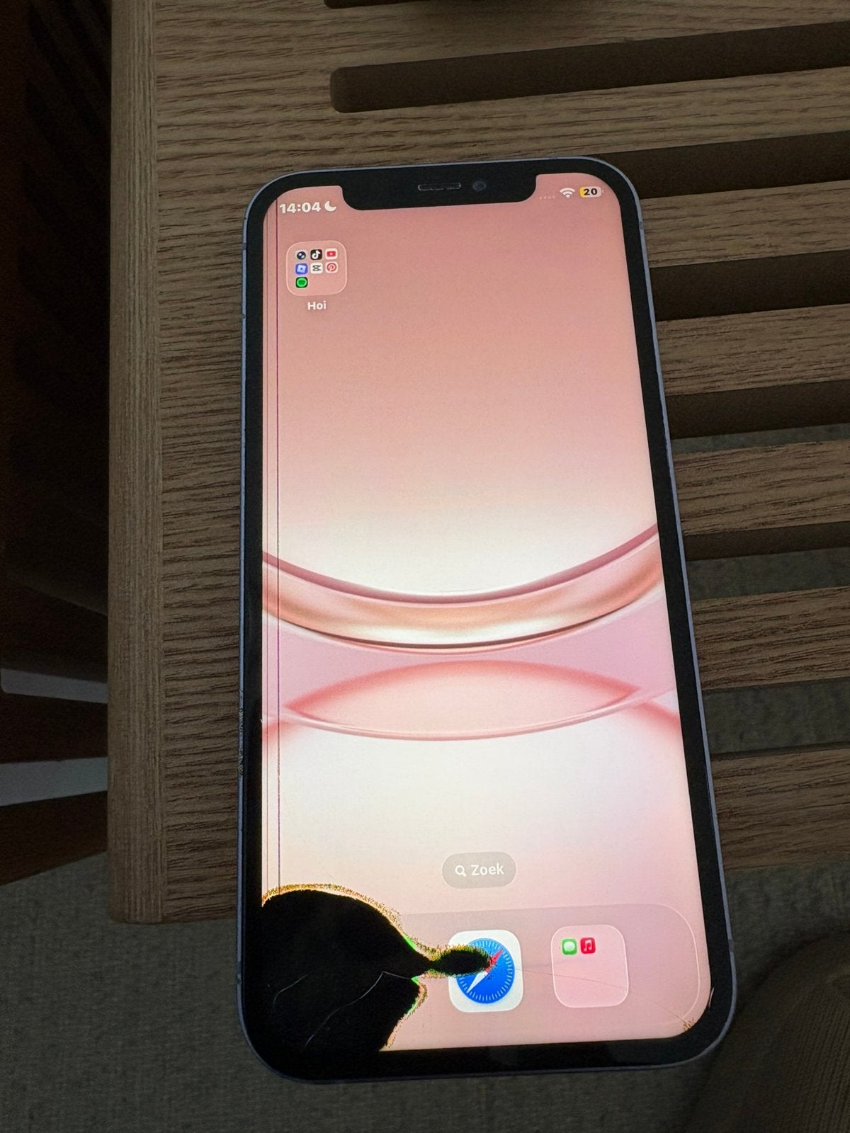 Iphone 12 64gb, Telecommunicatie, Mobiele telefoons | Apple iPhone, Paars, Ophalen of Verzenden, Zo goed als nieuw, Zonder simlock