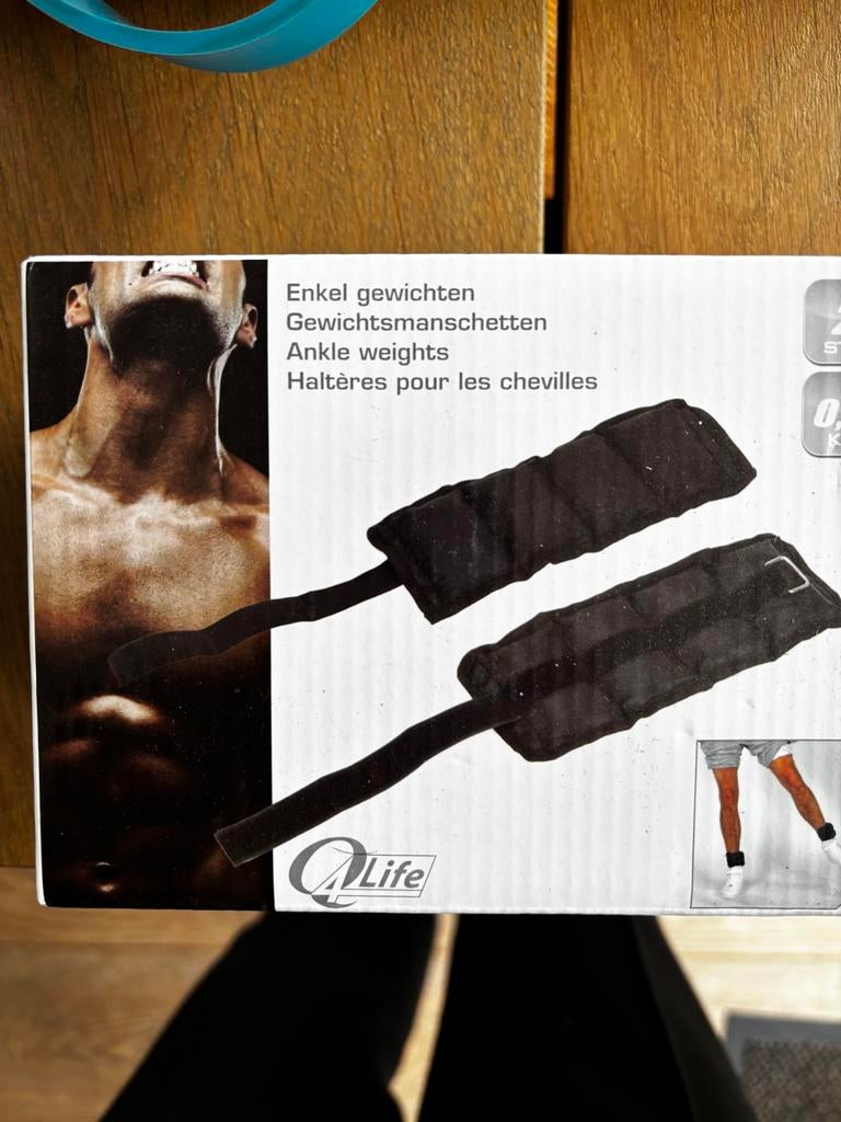Enkelgewichten / Gewichtsmanschetten, Sport en Fitness, Fitnessmaterialen, Ophalen of Verzenden, Nieuw, Benen, Overige typen