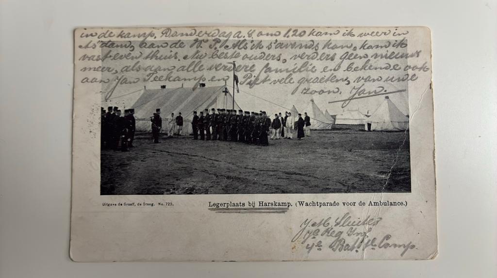 Legerplaats Harskamp 1907, Ophalen of Verzenden, Voor 1920, Gelopen, Gelderland