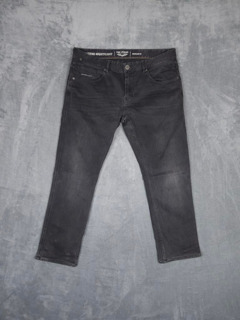 Pme Legend Broek Nightflight W38 L30 Regular Fit Zwart ., W36 - W38 (confectie 52/54), ., Zwart, Ophalen of Verzenden
