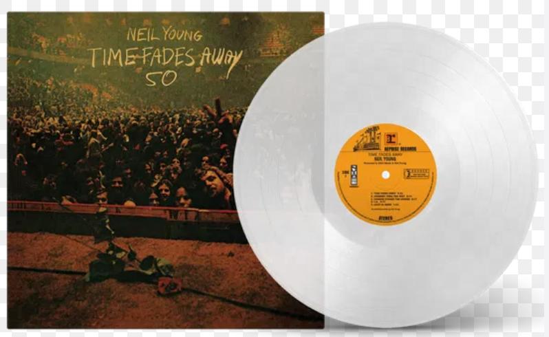 Neil Young - Time Fades Away - 50th anniversary Clear vinyl, Cd's en Dvd's, Vinyl | Rock, Ophalen of Verzenden, Nieuw in verpakking