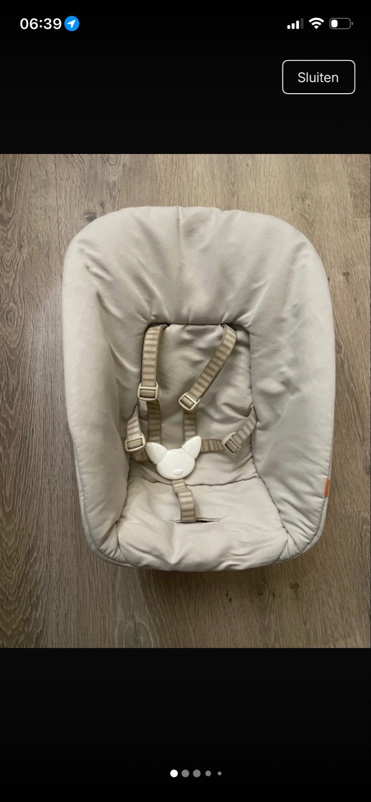 Stokke Tripp Trapp Newborn Set, Kinderen en Baby's, Kinderstoelen, Ophalen of Verzenden, Zo goed als nieuw, Overige typen, Gordel(s)