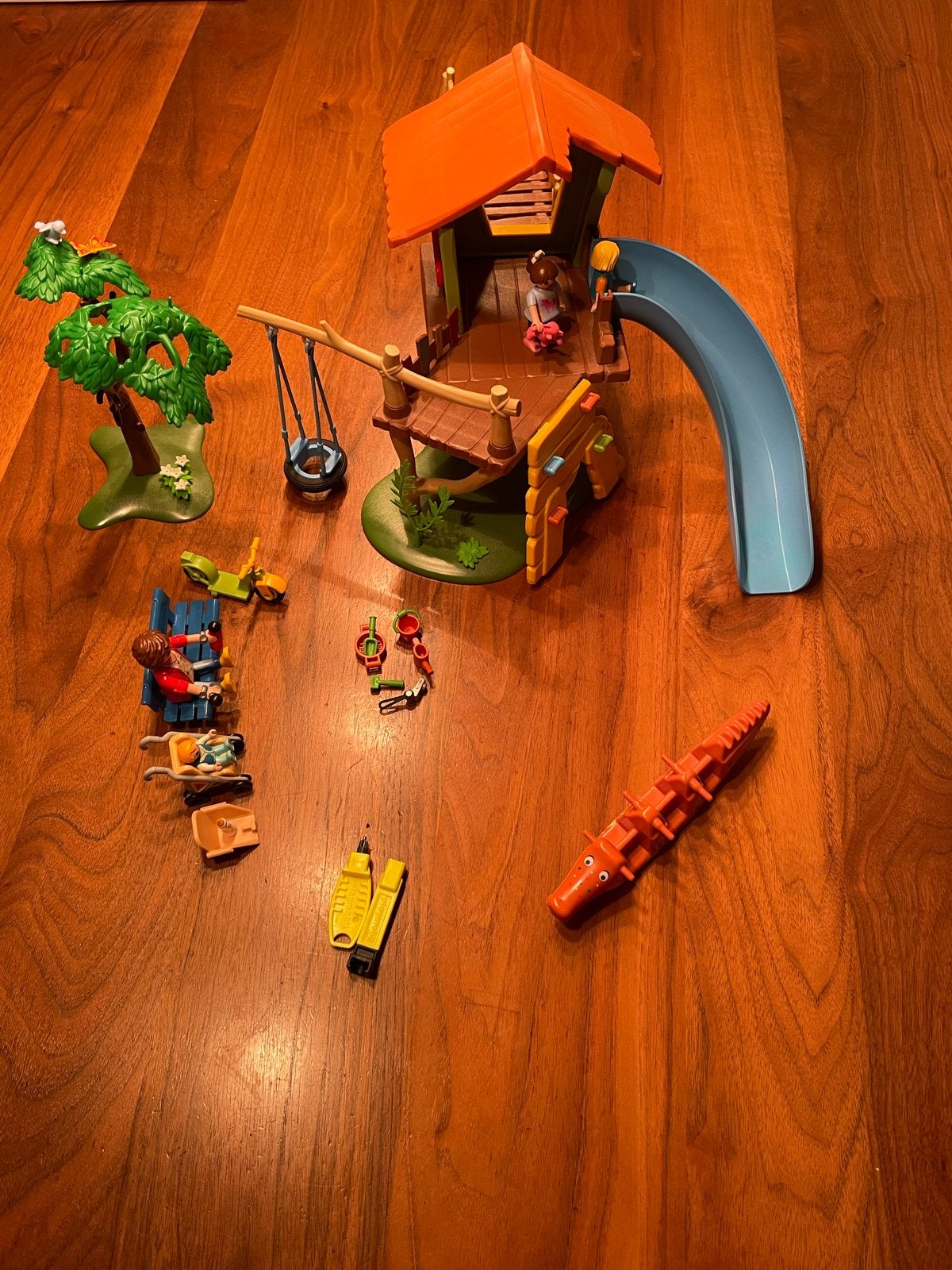 Playmobil boomhut met glijbaan, Ophalen, Gebruikt