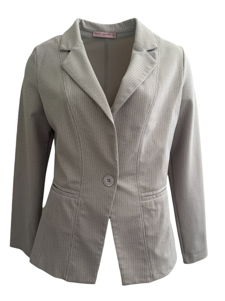 Studio Anneloes blazer M, Blauw, Ophalen of Verzenden, Zo goed als nieuw