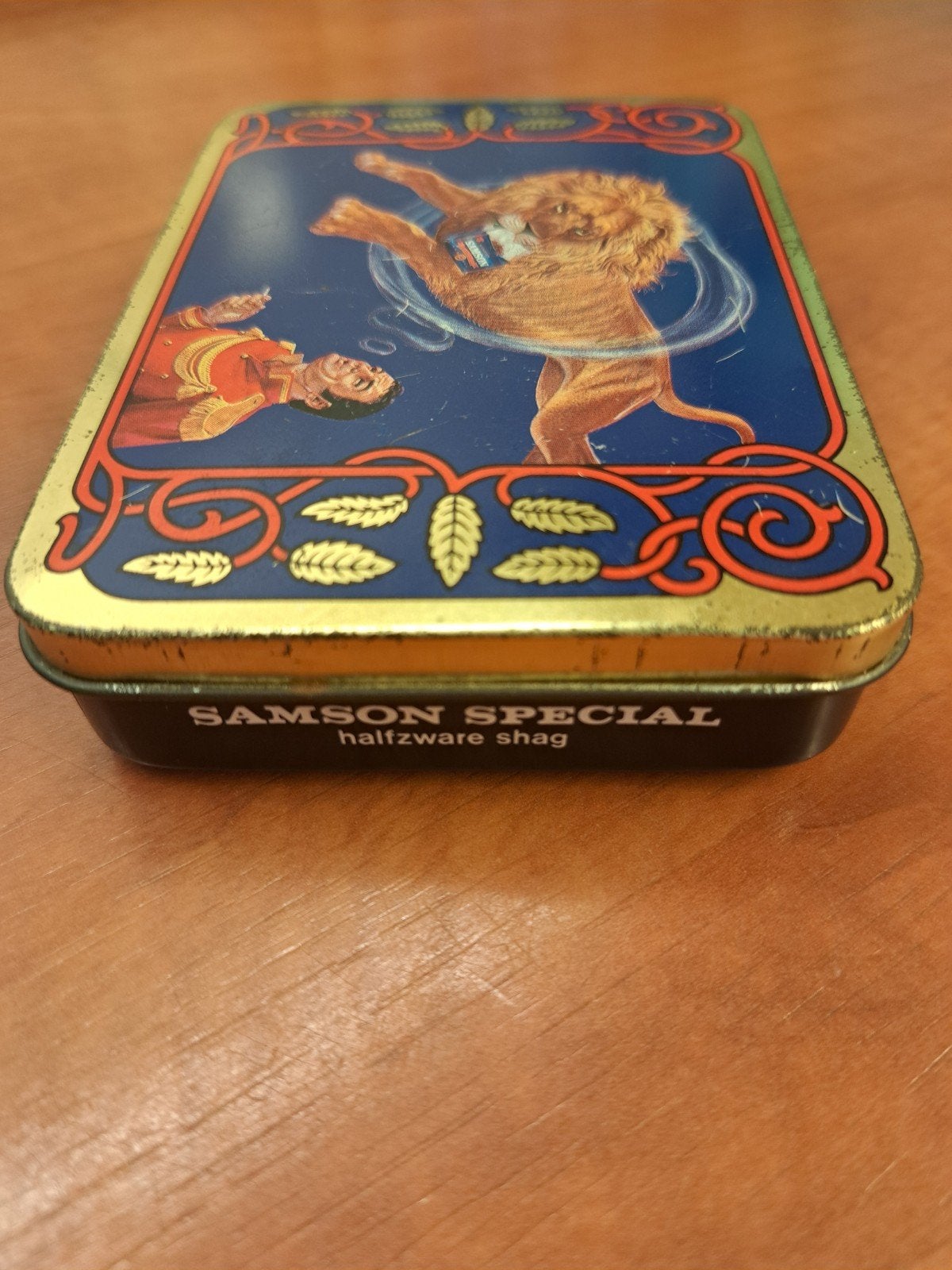 Vintage Samson Special halfzware shag blikje, Ophalen of Verzenden, Gebruikt, Overige, Overige merken
