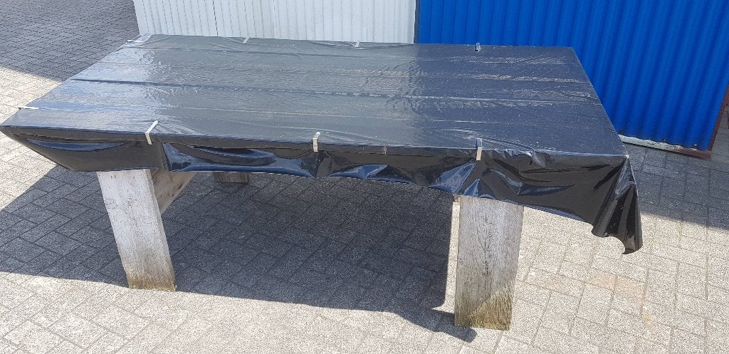 Tuintafel van steigerhout te koop, Ophalen, Gebruikt, Rechthoekig, Hout