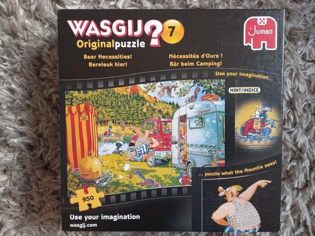 wasgij puzzel, Hobby en Vrije tijd, Denksport en Puzzels, Ophalen, 500 t/m 1500 stukjes, Gebruikt, Legpuzzel