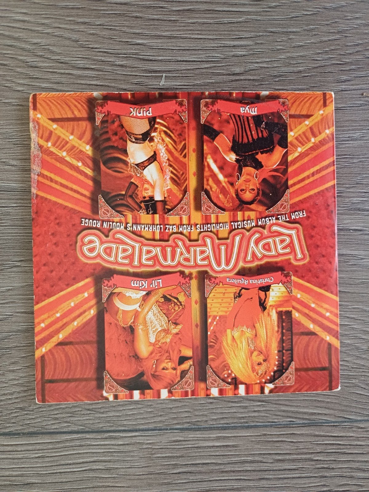 Lady Marmalade CD Single - Moulin Rouge Soundtrack, Cd's en Dvd's, Cd Singles, Ophalen of Verzenden, Gebruikt, Filmmuziek en Soundtracks