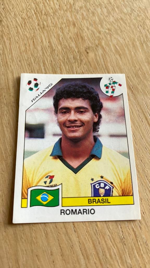Panini romario 90, Ophalen of Verzenden, Zo goed als nieuw, Plaatje