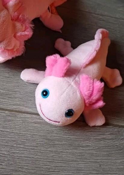 Axolotl knuffel, Ophalen of Verzenden, Zo goed als nieuw