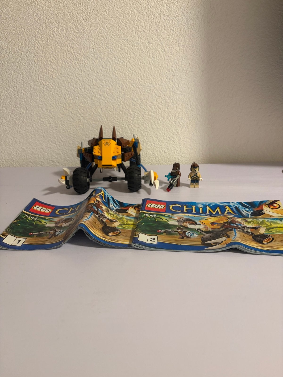 Lego Chima 70005 Laval's Leeuwenbuggy met minifiguren, Gebruikt, Lego, Ophalen of Verzenden, Compleet