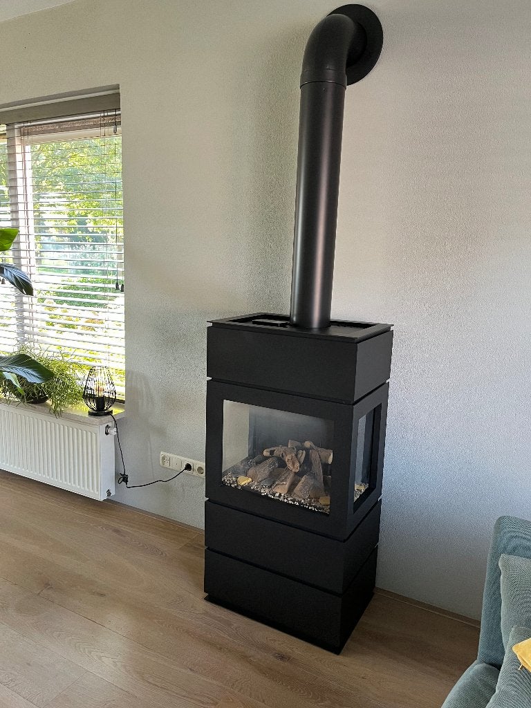 Faber Blokhus gaskachel, Ophalen, Gas, Zo goed als nieuw, Vrijstaand