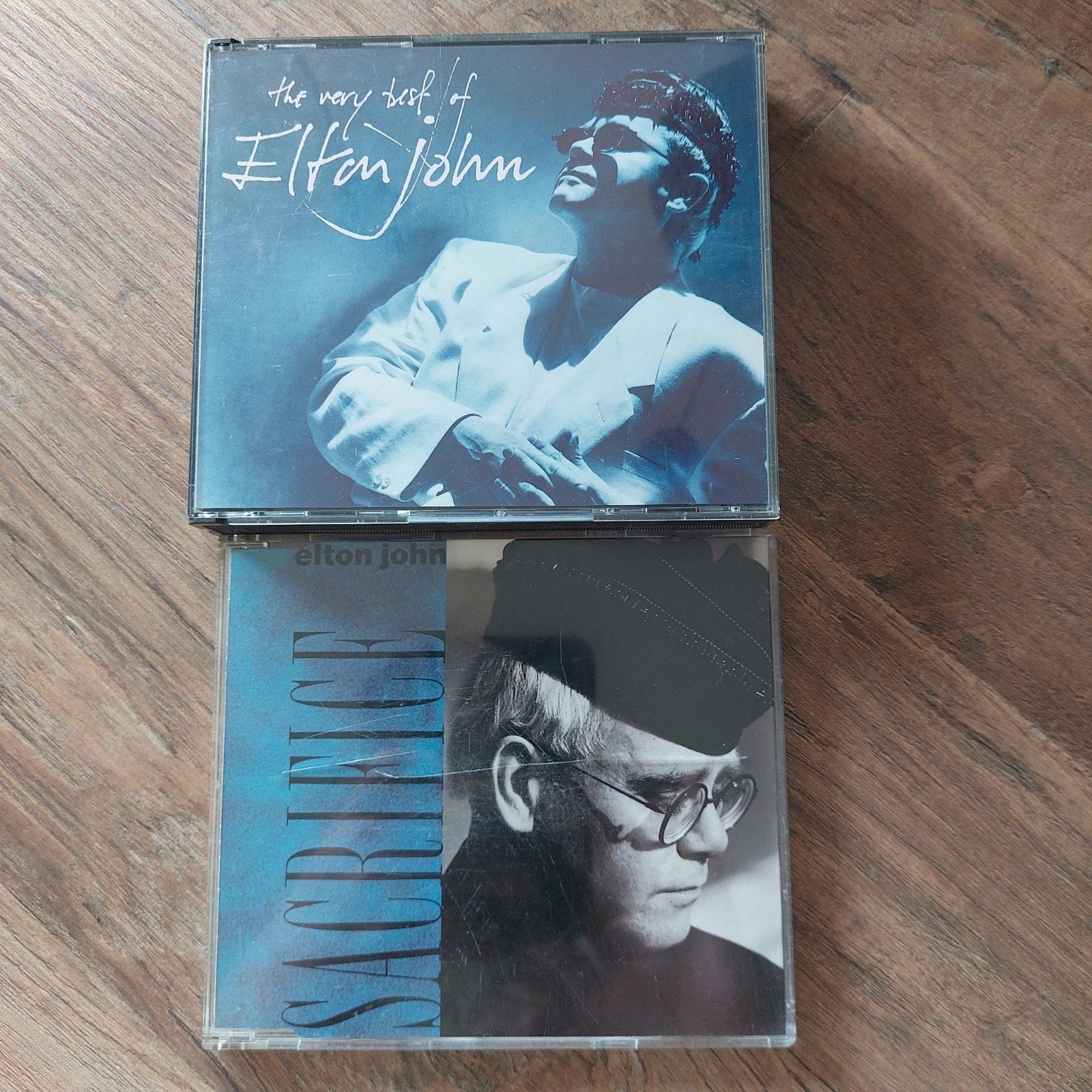 Elton John CD's: The Very Best Of & Sacrifice, Cd's en Dvd's, Ophalen of Verzenden, Gebruikt, Pop, Album