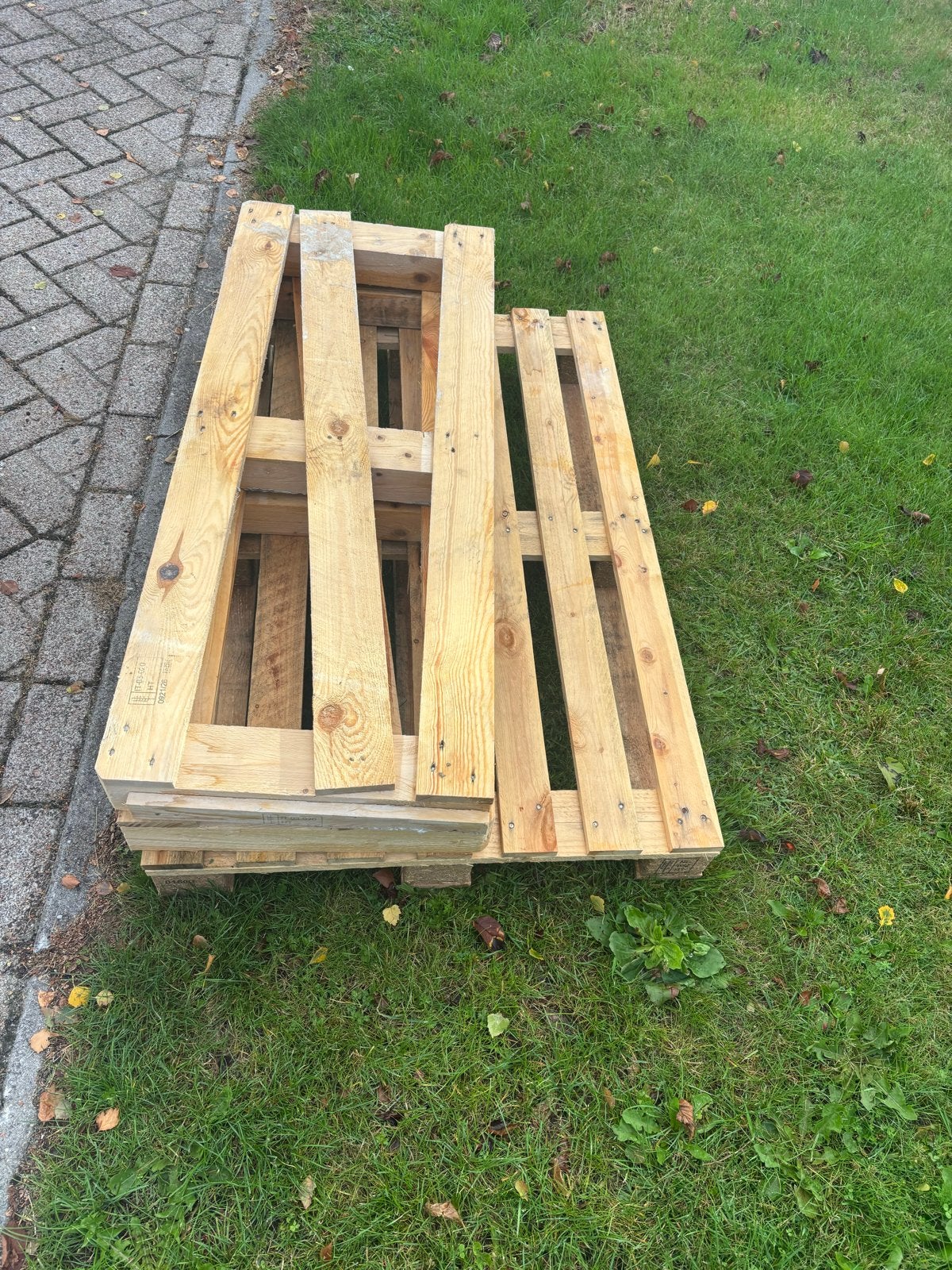 Gratis pallets, Ophalen, Gebruikt, 25 tot 50 mm, Minder dan 200 cm