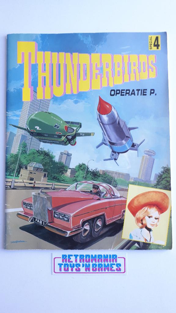 stripboek thunderbirds - special nummer 4: operatie p, Boeken, Stripboeken, Eén stripboek, Verzenden, Zo goed als nieuw